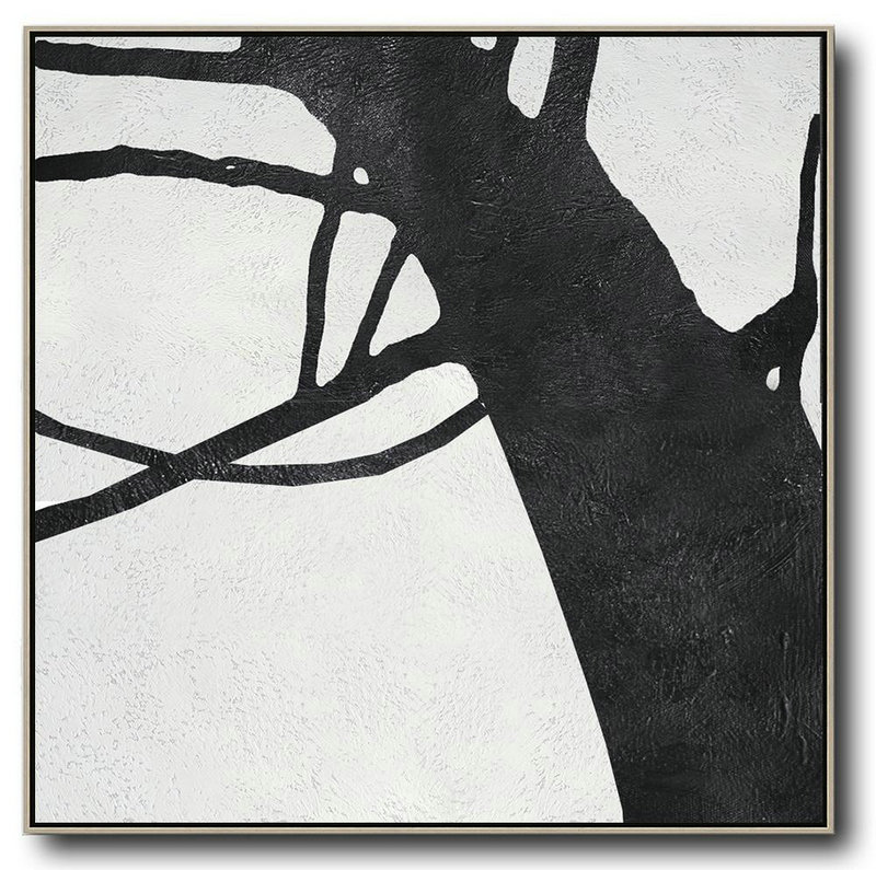 Oversized Canvas Art On Canvas,Oversized Minimal Painting On Canvas - Big Painting